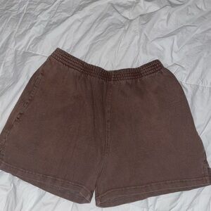 Brandy Melville Rosa Sweatshorts